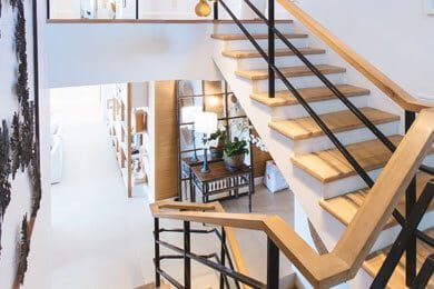 Modern furniture online featuring elegant furniture in a modern living space